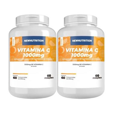 Imagem de Kit 2X Vitamina C 1000mg - 60 Comprimidos - NewNutrition-Masculino
