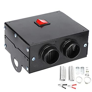 Imagem de Deselador de Aquecedor de Carros Portátil, Ventilador de Aquecimento Rápido de 600W para Aquecimento de Caminhão Com Ventilador Mudo, Material de Ferro de, 12V 24V (12V)