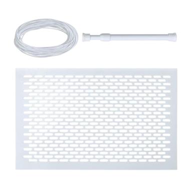 Imagem de Tela de escumadeira de piscina - Rede de proteção de folhas para piscinas e spas - Coletor de detritos, capa de malha antiferrugem - Serve para piscinas e terrestres, banheiras de hidromassagem