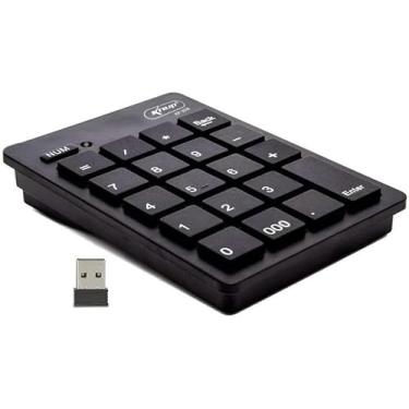 Imagem de TECLADO NUMERICO KP-2038 PRETO WIRELESS 2.4