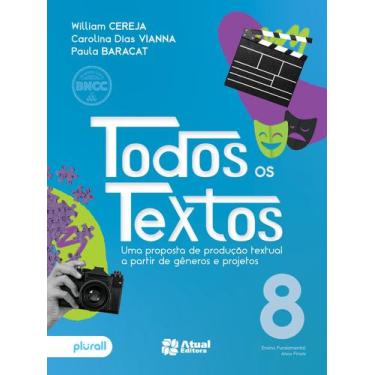Imagem de Livro - Todos os textos - 8º ano
