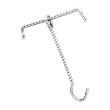 Imagem de Pendurador de Peru - Suporte Em Aço Inoxidável - Grelha Para Fritadeira De Peru - Para Cozinha, Restaurante, Ao Ar Livre, Forno, Culinária, Aves, Fritura E Cozinhar Carne