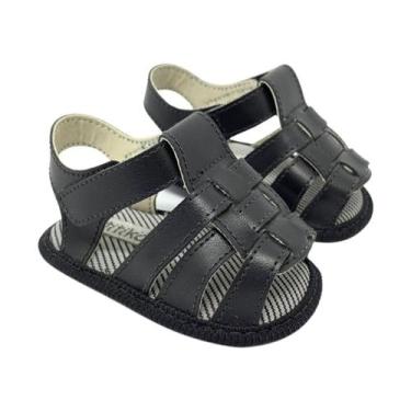 Imagem de Sandália Papate Bebe Menino/ Preto, 17