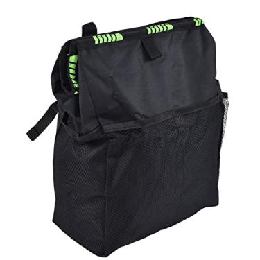 Imagem de HEEPDD Saco de Armazenamento de Lixo de Carro, Tecido, Lata de Lixo Automática de Grande Capacidade, Ideal para Organizar o Saco de Armazenamento de de Carro do Seu Veículo, Necessidades Diárias