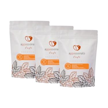Imagem de Kit 3 Café Especial Appassionato Em Grãos 100% Arábica - 250g