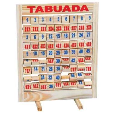 Imagem de Brinquedos Educativos - Tabuada Giratória 480 X 295 X 15mm - Sonho de 