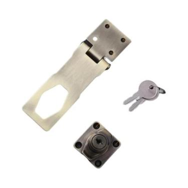 Imagem de Fechadura De Liga De Zinco Com Chaves E Trava De Torção Para Portas, G