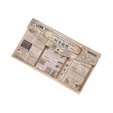 Imagem de Bloco De Notas Vintage Em Papel, 60 Folhas, Material De Papelaria Retr