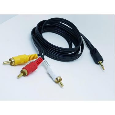Imagem de Cabo Aoweixun P2 X 3 Rca Macho 1 Metro 2739