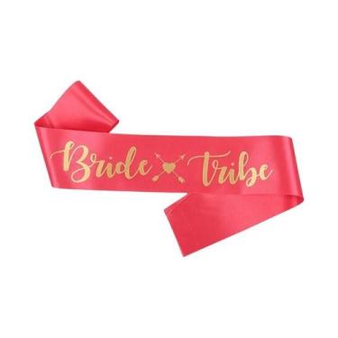 Imagem de Conjunto De Faixas Para a Tribo Da Noiva Para Casamento, Chá De Panela