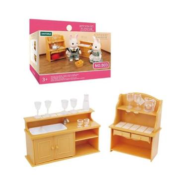 Imagem de Conjunto De Móveis Em Miniatura Para Casa De Bonecas Escala 1:12 Acess