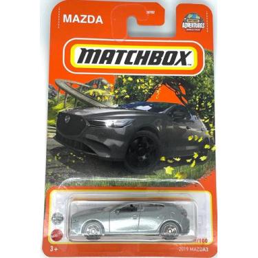 Imagem de Veículo de Brinquedo Hot Wheels Mazda 3 2019-2022 Prata