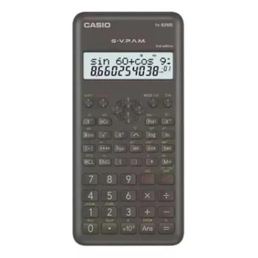 Imagem de Calculadora Científica, Preta, Visor De 2 Linhas Com 10 Dígitos, 240 Funções, Fx-82ms-2-w4-dh, Casio  Casio