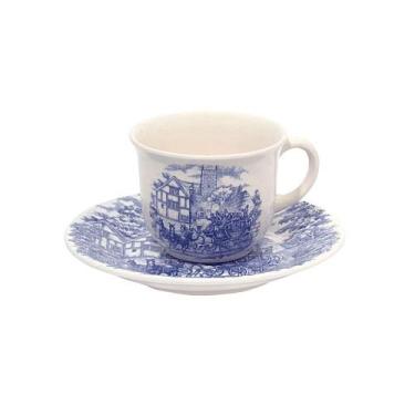 Imagem de Xícara de Chá Donna Cena Inglesa 200 ml AE85-5131 - Biona