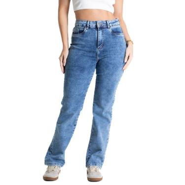 Imagem de Calça Jeans Sawary Reta Petit - 281091 - Azul médio 38-Feminino