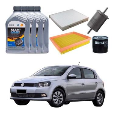 Imagem de Kit Revisao Troca Oleo Filtro Gol G6 1.6 16v 2014 A 2017 - Wega