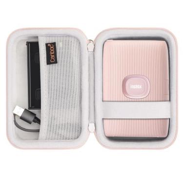 Imagem de Estojo rígido para impressora Fujifilm Instax Mini Link, rosa - Canboc