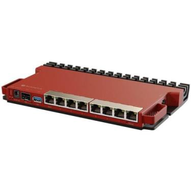 Imagem de Roteador Mikrotik Routerboard L009UiGS-RM (8x LAN Gigabit, PoE Porta 1