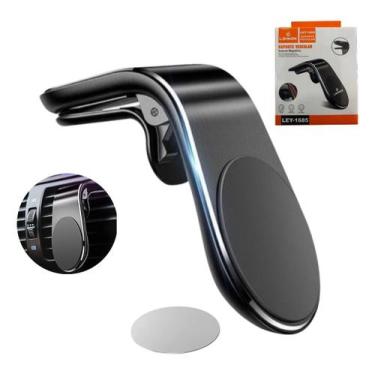 Imagem de Suporte Celular Gps Carro Magnético Imã Saída Ar Universal - Lehmox, P