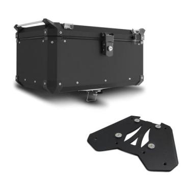 Imagem de Baú Bauleto de Moto Alumínio 56l Super Adventure + Base F 850 Gs Premi