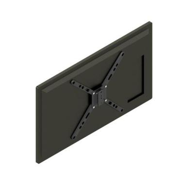 Imagem de Suporte para tv de parede suporte fixo 10 a 55 polegadas até 30kg aço 