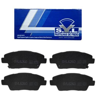 Imagem de Jogo de Pastilhas de Freio Dianteira Syl6260 Para HB20 1.0 12V 2012 a 