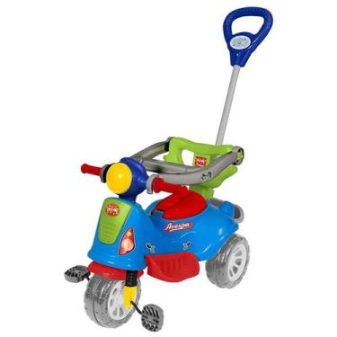 Imagem de Triciclo 2 em 1 passeio e pedal Avespa - Extreme - MARAL