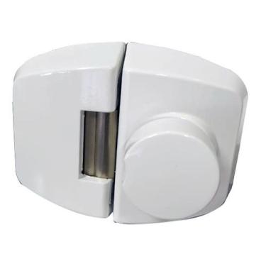 Imagem de Fechadura Elétrica Dovale P/ Porta de Vidro D12 Branca - 45011