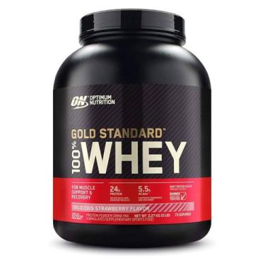 Imagem de Whey Protein 100% Gold Standard Optimum Nutrition 2,27kg, Delicious St