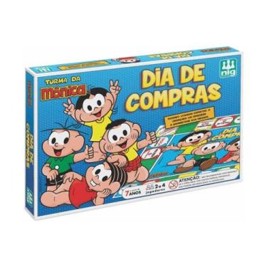 Imagem de Jogo de Tabuleiro Dia de Compras Turma da Mônica - NIG