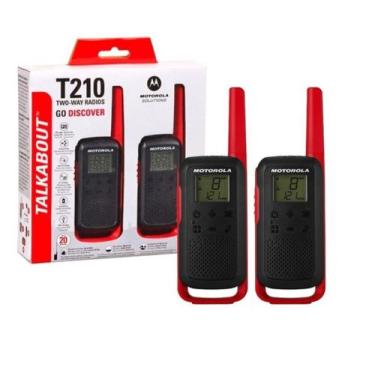 Imagem de Talkabout Rádio Comunicador Motorola T210 Alcance Até 32km