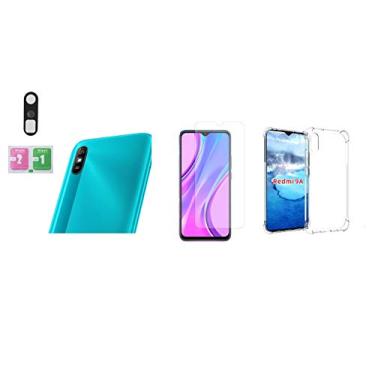 Imagem de Película De Nano Gel Compatível Xiaomi Redmi 9A 9i + Película Da Lente + Capa Reforçada