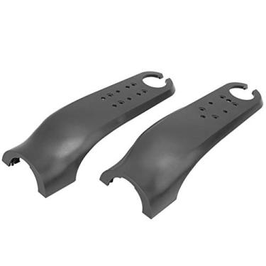 Imagem de Plástico conveniente durável acabamento requintado tampa da forquilha dianteira da scooter elétrica, tampa da forquilha dianteira da scooter, para scooter elétrica