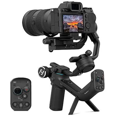 Imagem de FeiyuTech SCORP-C Estabilizador de câmera [oficial], estabilizador de gimbal portátil de 3 eixos, compatível com câmera DSLR mirrorless para Sony a7IV a7s, Canon R5 R6 M50, Panasonic