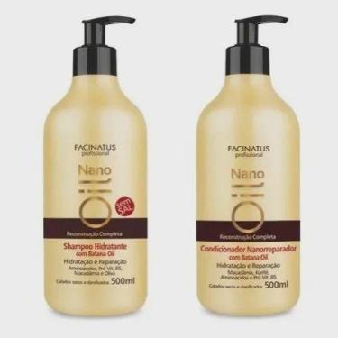 Imagem de Kit Shampoo E Condicionador Nano Com Batana Oil Facinatus