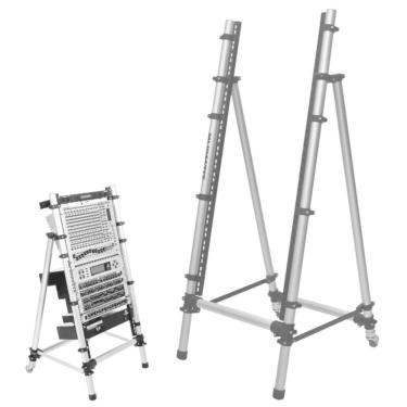 Imagem de Rack Titanium Periférico 19" RP-120 Profissional Djs Suporte Para Potencia e Ampli...
