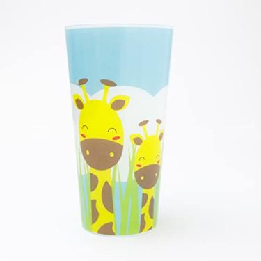 Imagem de COPO 400 ML COM TAMPA GIRAFA GUTA GIRO BABY