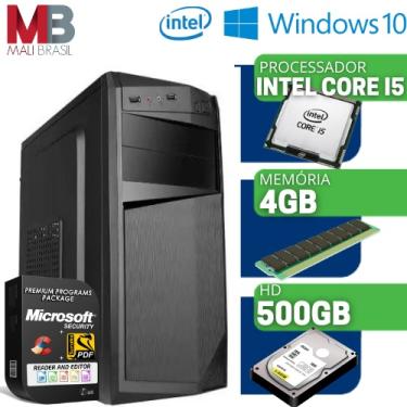 Imagem de Computador Intel Core i5 4GB 500GB Pc Informatica