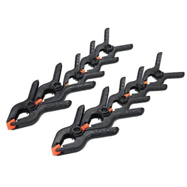 Imagem de Qudai 10 pcs Plástico Nylon Alternar Um Clamp Primavera Grampos Multifuncional Clipe Dicas DIY Tool Set para Fotografia Estúdio de Placa de Iluminação DIY Fundo de Carpintaria de Colagem 6 * 2 &quo NP