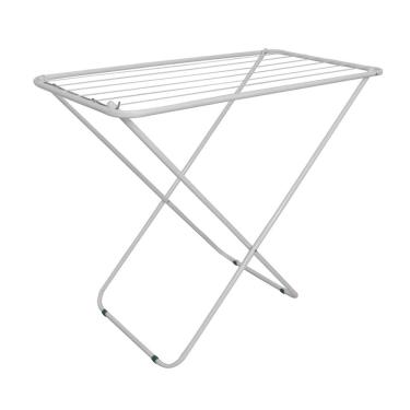 Imagem de Varal de Chão sem Abas Tubular de Aço VL299 Vinci Móveis - Branco