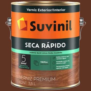 Imagem de Verniz Suvinil brilhante base água 3,6L imbuia