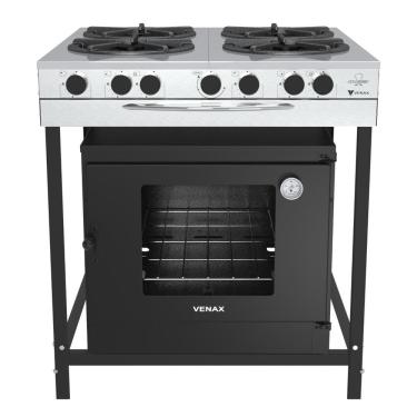 Imagem de Fogão a Gas Industrial 4 Bocas Venax FFI430-2 Gourmet