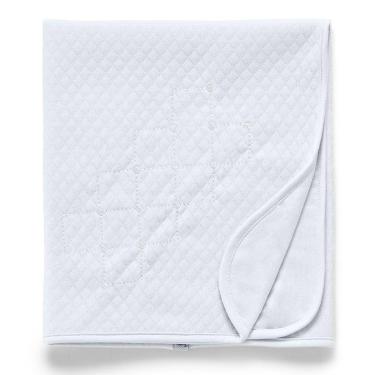 Imagem de Manta para Bebê em Malha Matelasse Provençal Branco - Hug