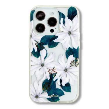 Imagem de Sonix Capa para iPhone 14 Pro | Testada em queda de 10 pés | Capa de telefone com flor transparente para mulheres | Delilah Floral