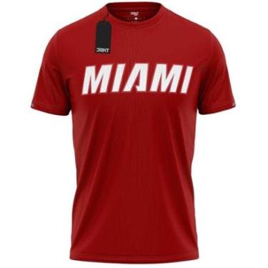 Imagem de Camiseta Basquete Miami Algodão Nobre Jrkt Sports Masculina-Masculino