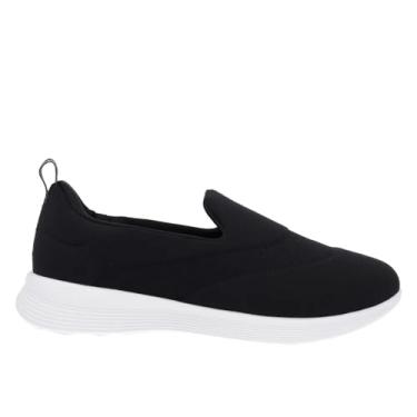 Imagem de Usaflex, Tênis Fem Usaflex Slip On Elastano Preto UC0604001 Tamanho:34;Cor:Preto
