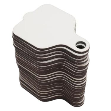 Imagem de Placas de Nome de Sublimação, Suporte de Etiqueta, Acessórios, Prensa Térmica, Faça você Mesmo, 30 Peças, Placa de Nome de Sublimação para Caneca de 40oz (Remo)