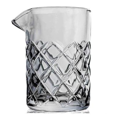 Imagem de Cocktail Mixing Glass - Bar Mixing Pitcher for Stirring Drinks - 1/4-inch Thick Walls - 17-ounce, 2 Drink Capacity