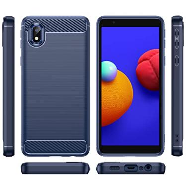 Imagem de For Samsung Galaxy A01 Core Case, TPU Shock Absorption Technology Raised Bezel Protective For Samsung Galaxy M01 Core Phone case For Samsung Galaxy A3 Core (Blue)