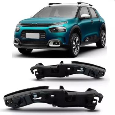 Imagem de Universo Car, Suporte Guia Parachoque Dianteiro C4 Cactus 2019 2020 2021 2022 2023 LADO:DIREITO (PASSAGEIRO);cor:preto